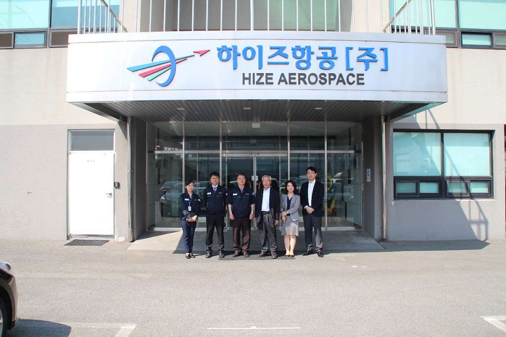 (2016.05.18) Asahi visited in HIZE AERO