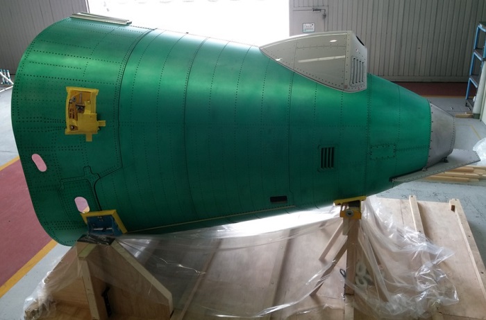 (2015.07.31) The first article delivery of B767 Tailcone